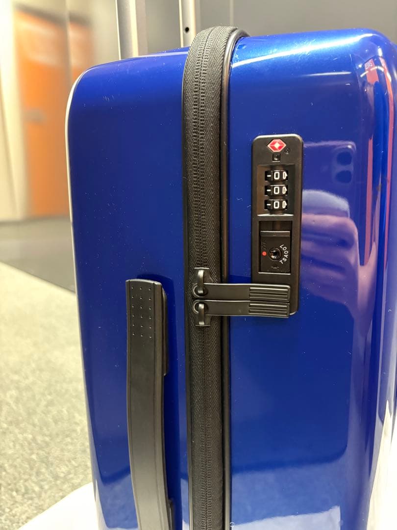 ゼロハリバートン　機内持ち込み可　青　美品