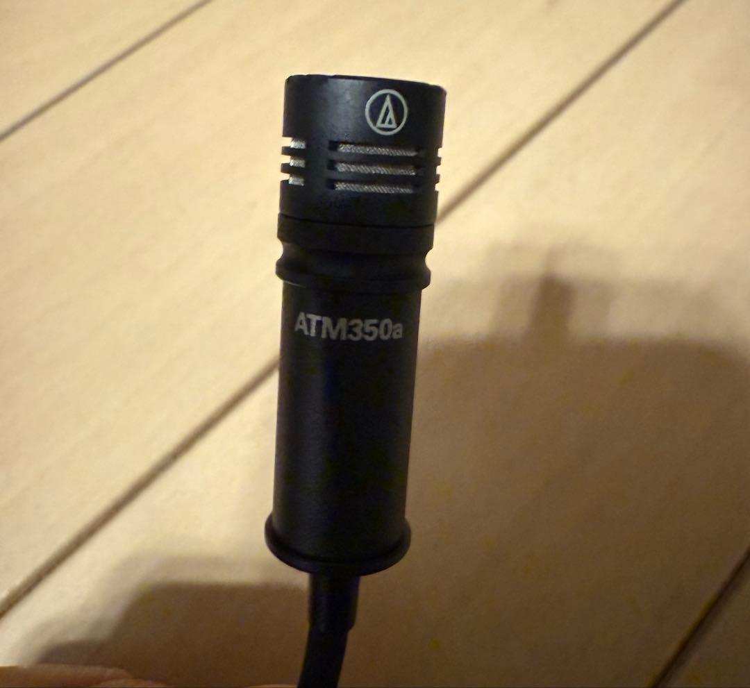 楽器用マイク　ATM350PL audio-technica