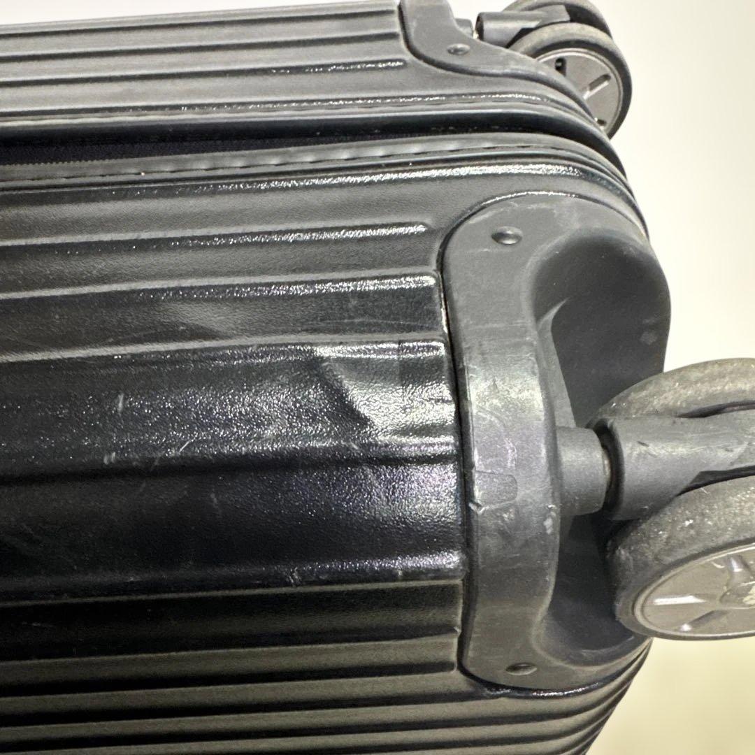 RIMOWA ブラック 4輪キャリーケース　訳アリ　　大容量　サルサ