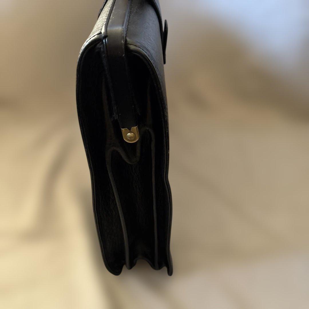 レア✨BURBERRY ダレスバッグ ブラック レザー シボ革 ビジネスバッグ