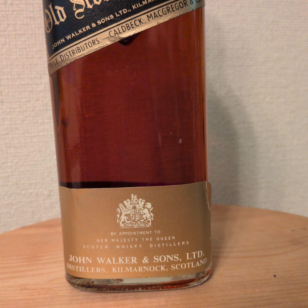 【古酒】ジョニーウォーカー　　黒　　特級　　金キャップ 945ml