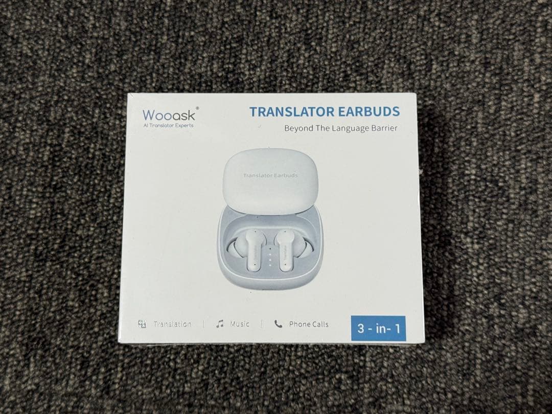 【新品】 Translator Earbuds M3 翻訳機能付きイヤフォン