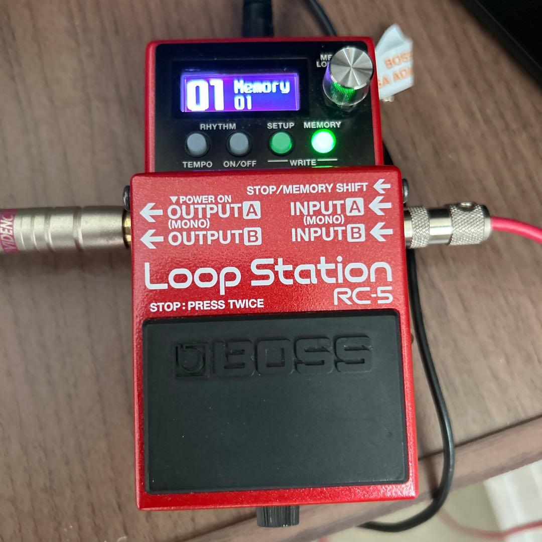 BOSS Loop Station RC-5 PSA-100S付き