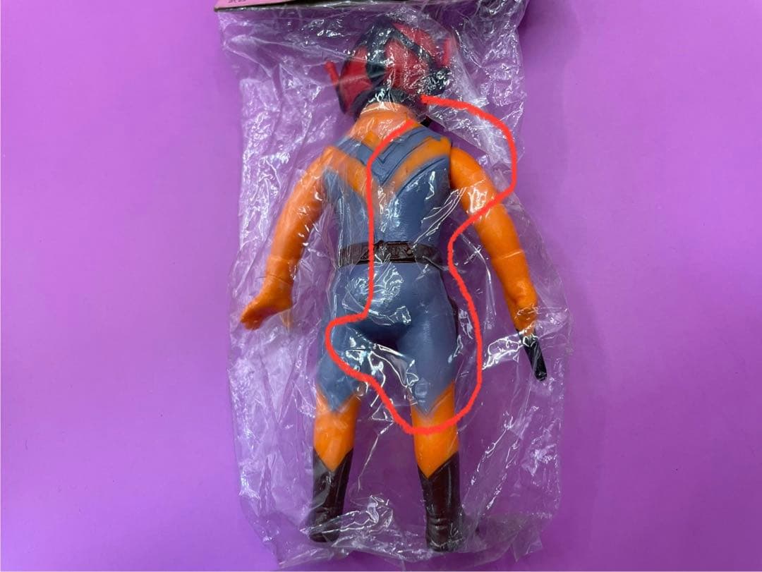 南隊員ソフビ人形 完全デッドストック袋破れあり ブルマァク マルサン M1号