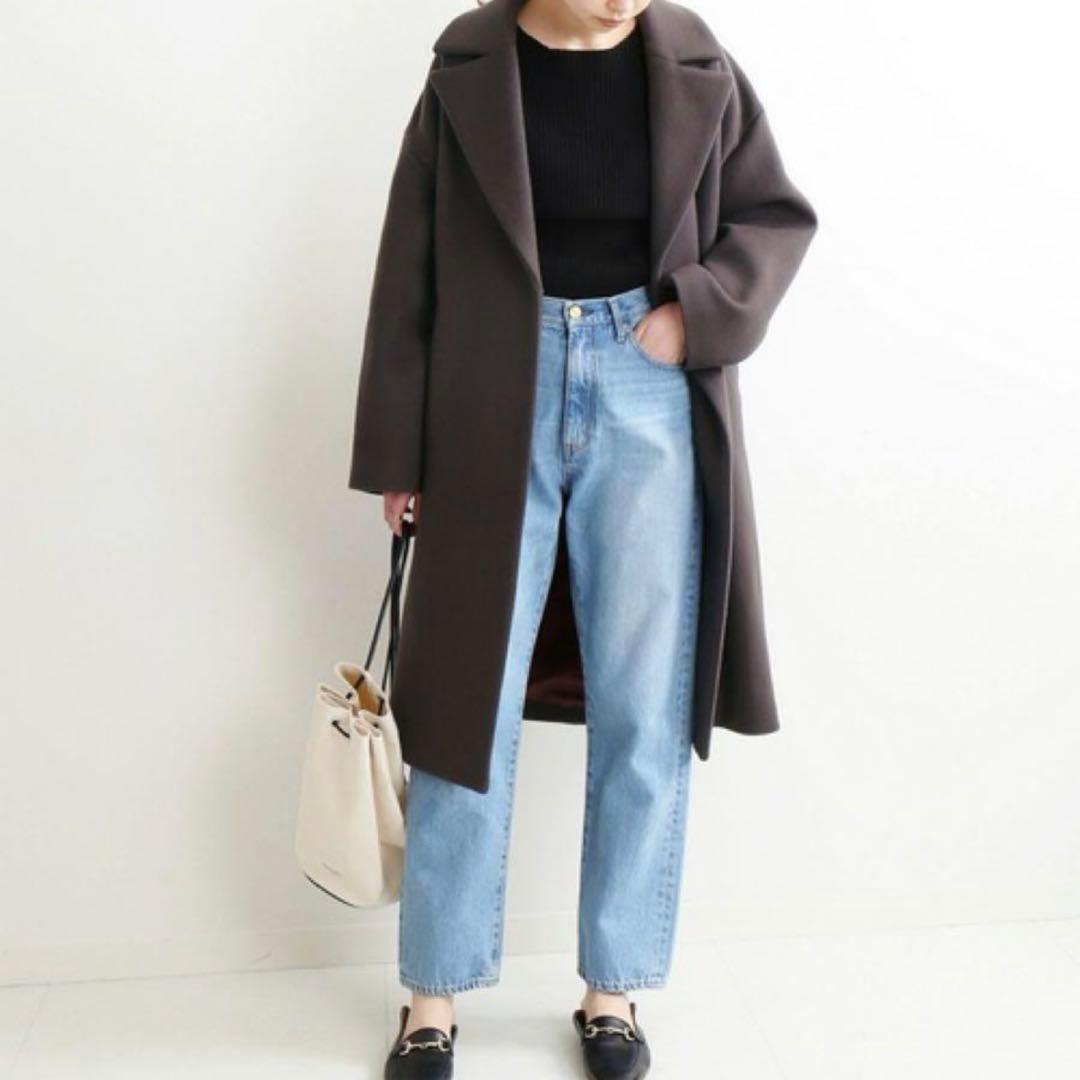 IENA　MANTECO　オーバーチェスターコート　ウール　ロングコート　イエナ