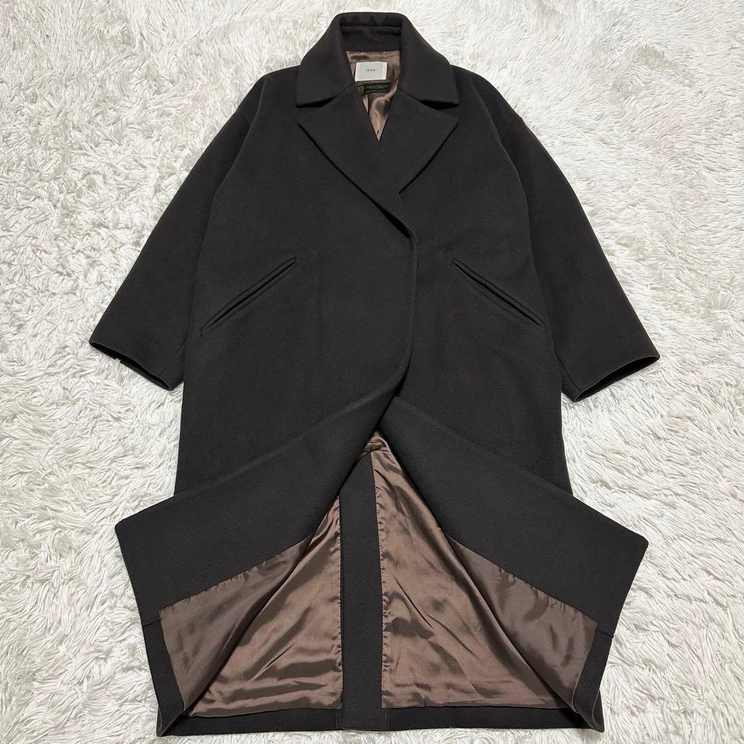 IENA　MANTECO　オーバーチェスターコート　ウール　ロングコート　イエナ