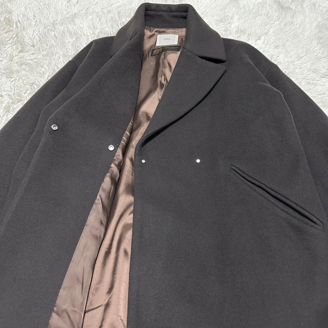 IENA　MANTECO　オーバーチェスターコート　ウール　ロングコート　イエナ