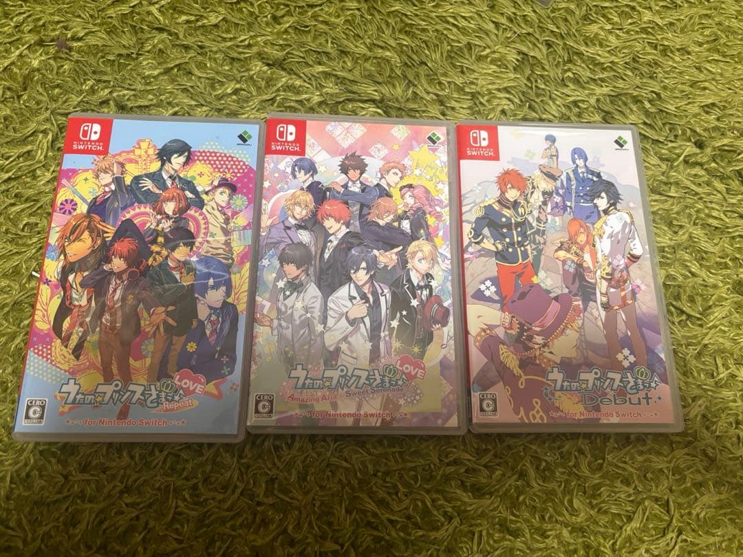 【中古品】うたの⭐︎プリンスさまっ♪Switch ソフト　3本セット
