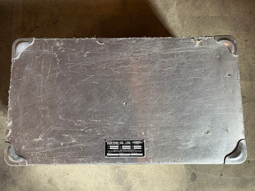 DULTON アルミコンテナ CONVOYＬサイズ 廃盤