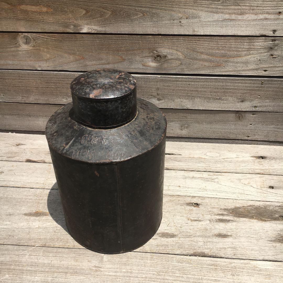 アンティークブリキ缶