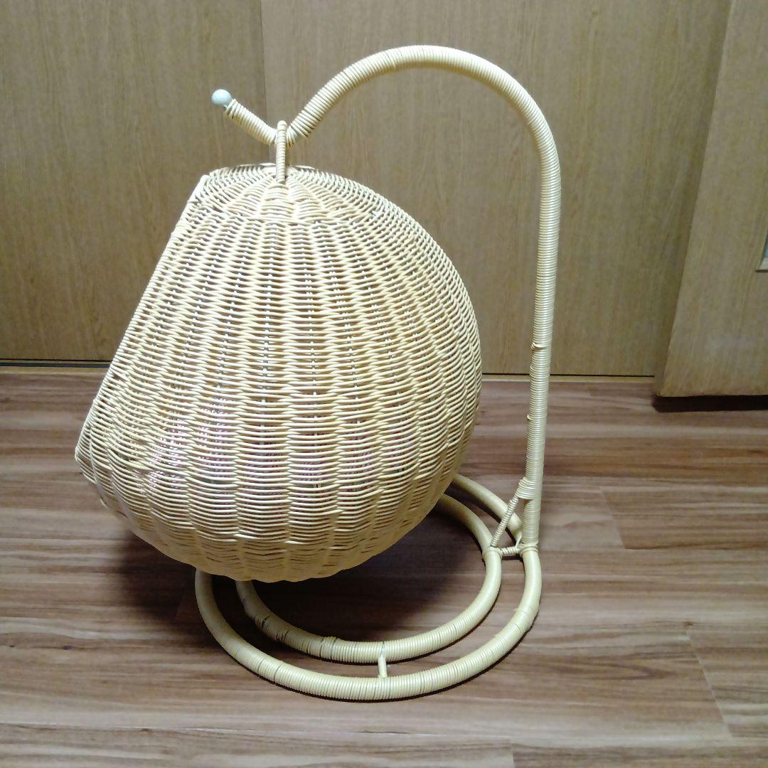 籐製ハンモック型キャットベッド