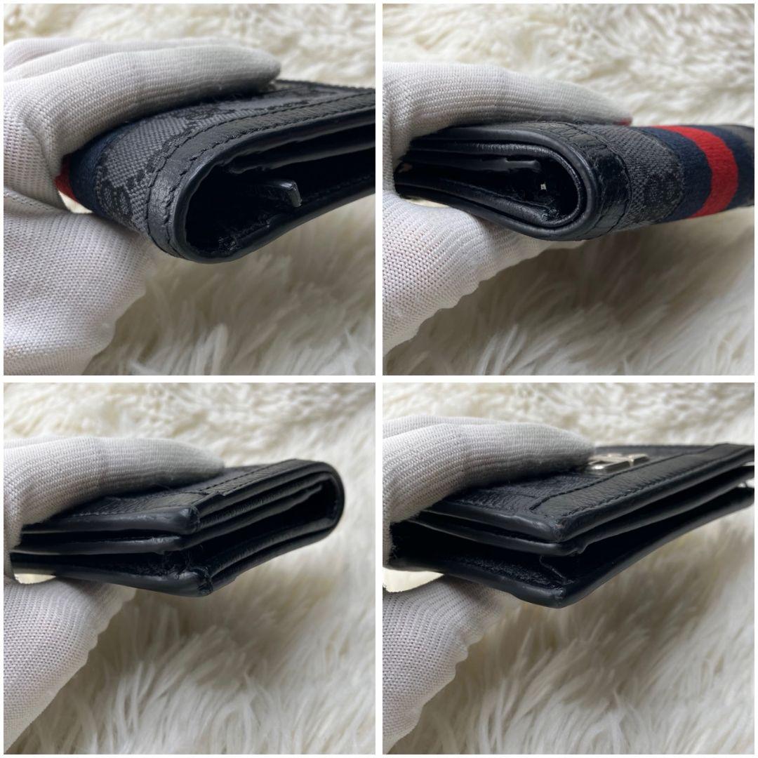 バレンシアガ ザ ハッカー プロジェクト レザー 二つ折り財布 美品 61211