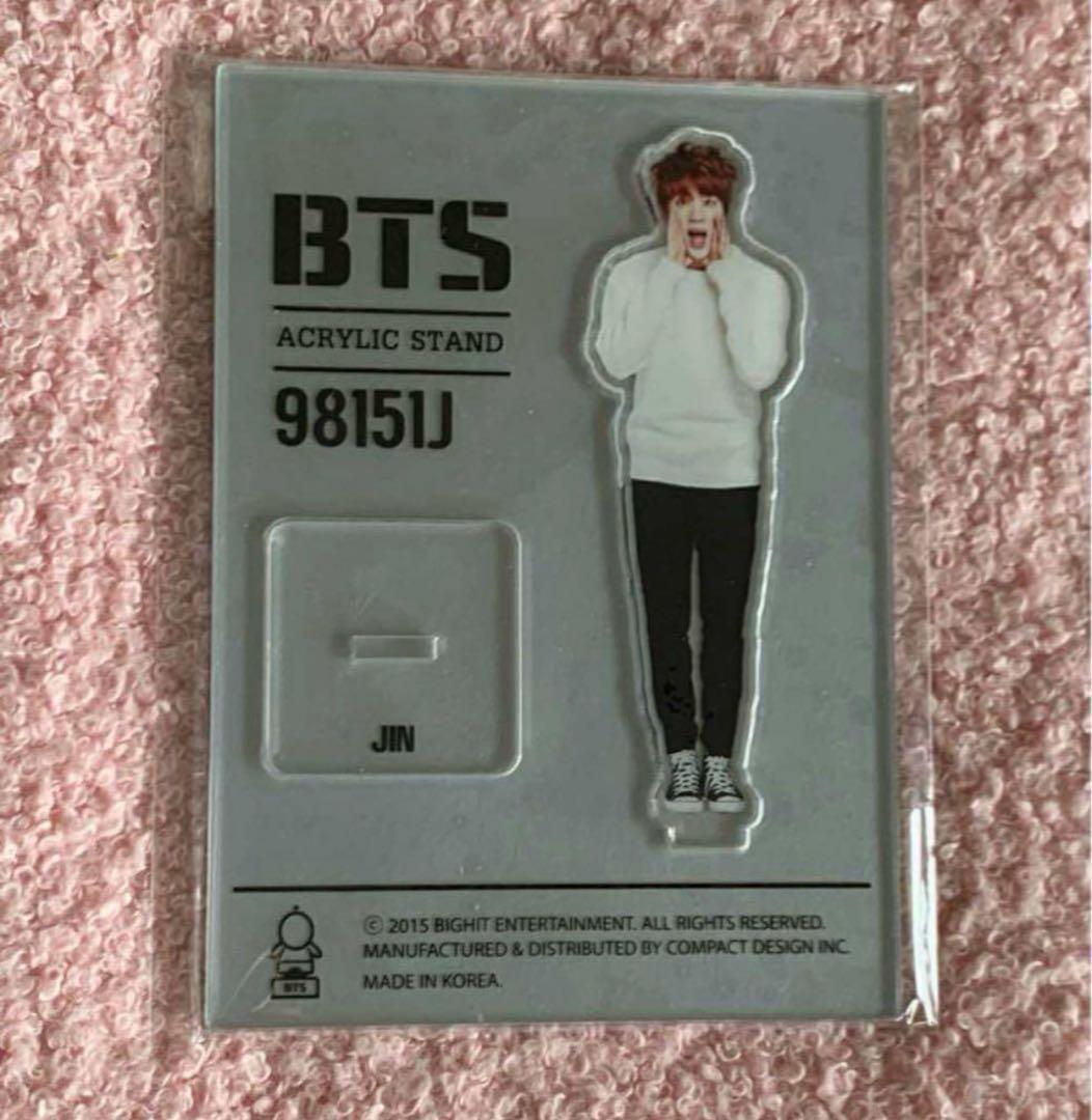 BTS 公式 ソクジン JIN アクリルスタンド アクスタ　5点セット