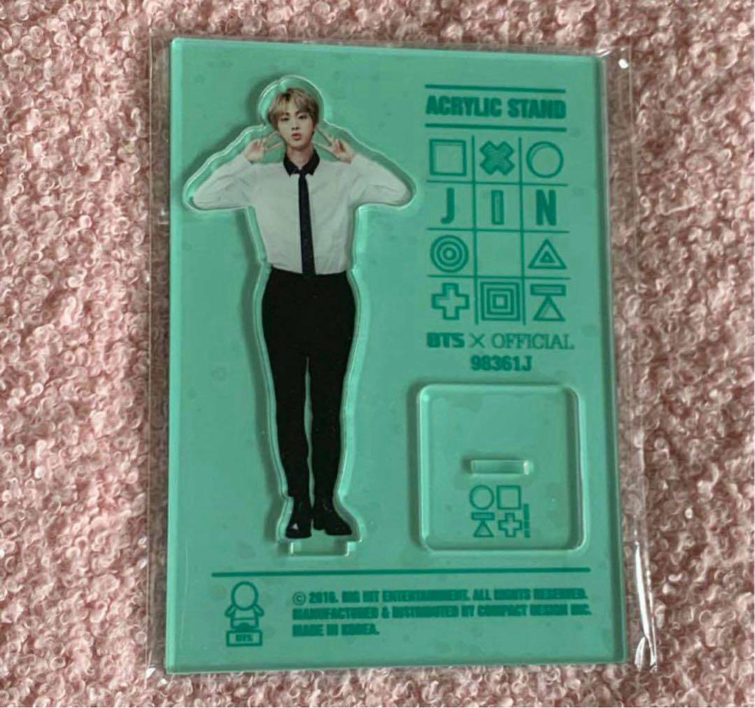 BTS 公式 ソクジン JIN アクリルスタンド アクスタ　5点セット
