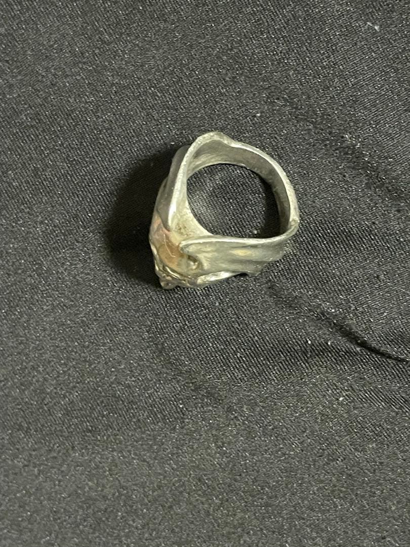 【希少品】スカルデザイン シルバー バイカーリング