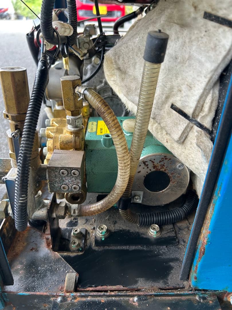 KV4★ツルミHPJ-5ESM高圧洗浄機防音ガン・高圧ホース・給排水ホースセット