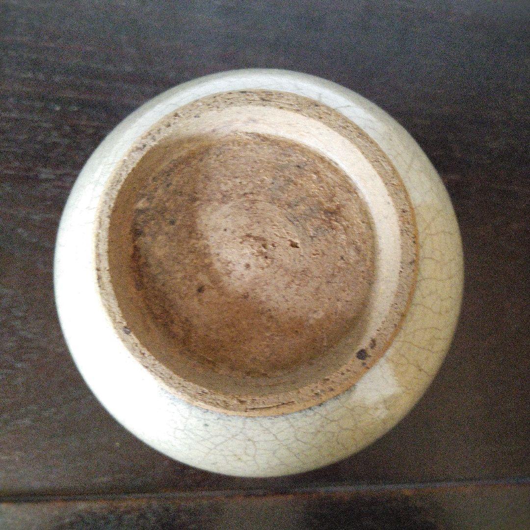 NO601 上野目焼　徳利　白釉徳利