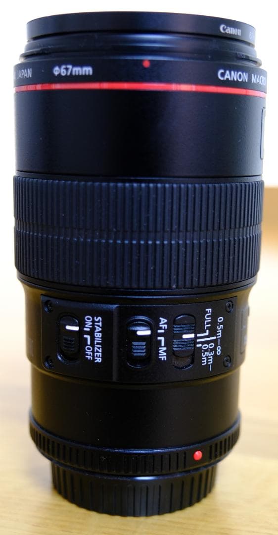 【防湿庫保管】【美品【プロテクト】EF100mm F2.8Lマクロ IS USM