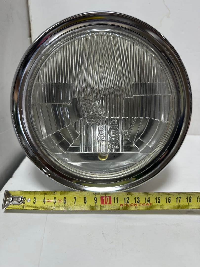 本物/当時物シビエ凹みオスカーヘッドライト/CIBIEへこみマーシャル