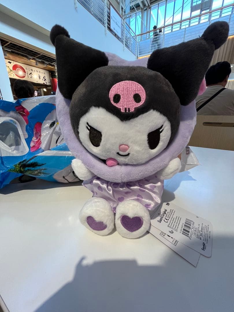 ハローキティ・マイメロディ・ポムポムプリンぬいぐるみセット タグあり