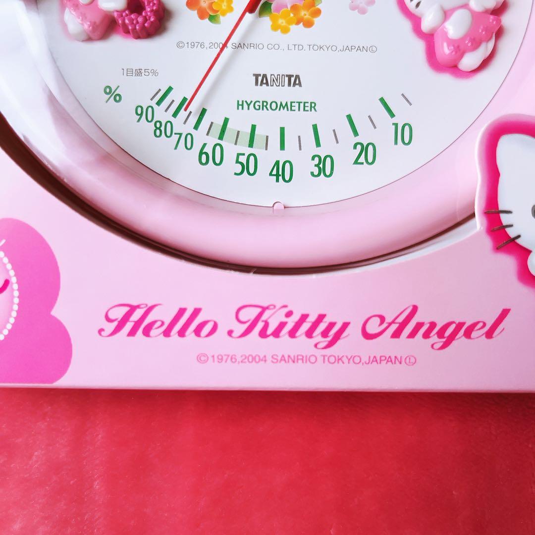 希少レア　ハローキティ　エンジェル　質温度計　2004 サンリオ　平成レトロ