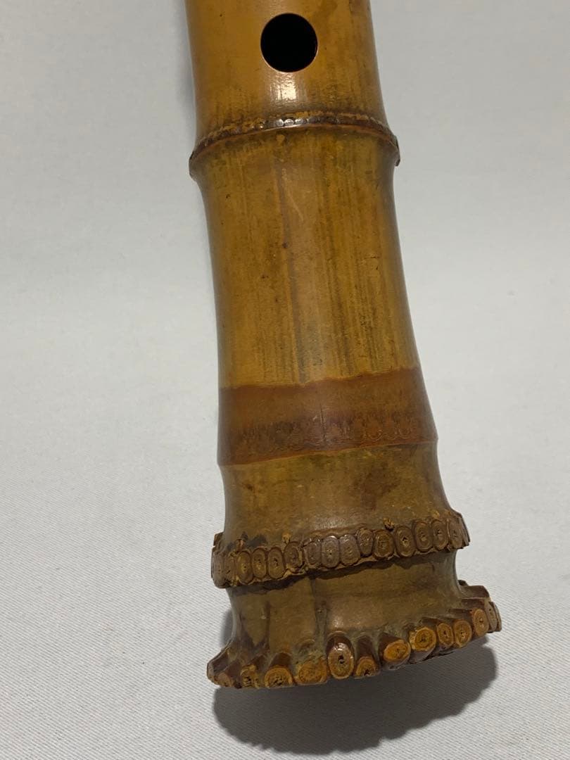 尺八　一尺八寸(約54cm)本体　在銘(香堂) 竹製　収納袋