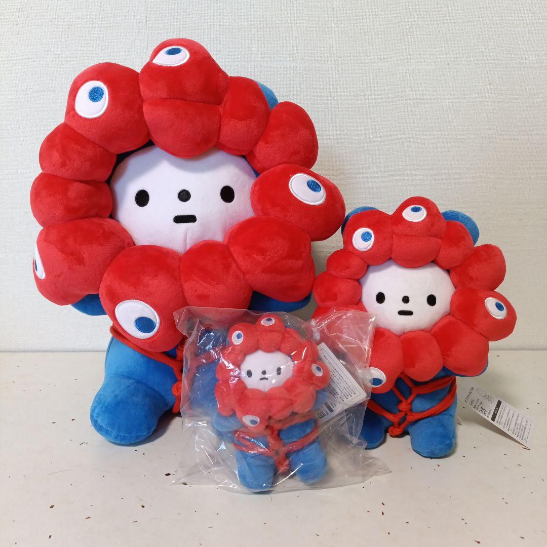 希少　ミャクミャク きっこうちゃん ぬいぐるみ　L