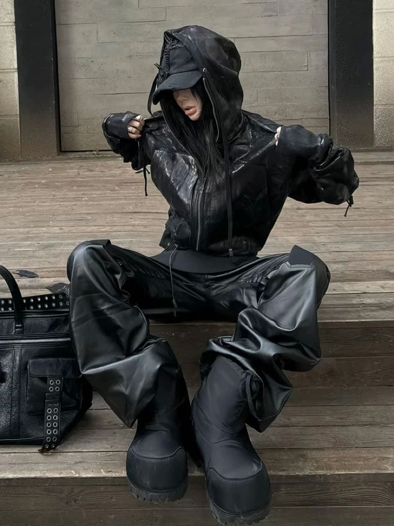 ATANOTHINGNESS ジャケット opium Yvng Patra着用