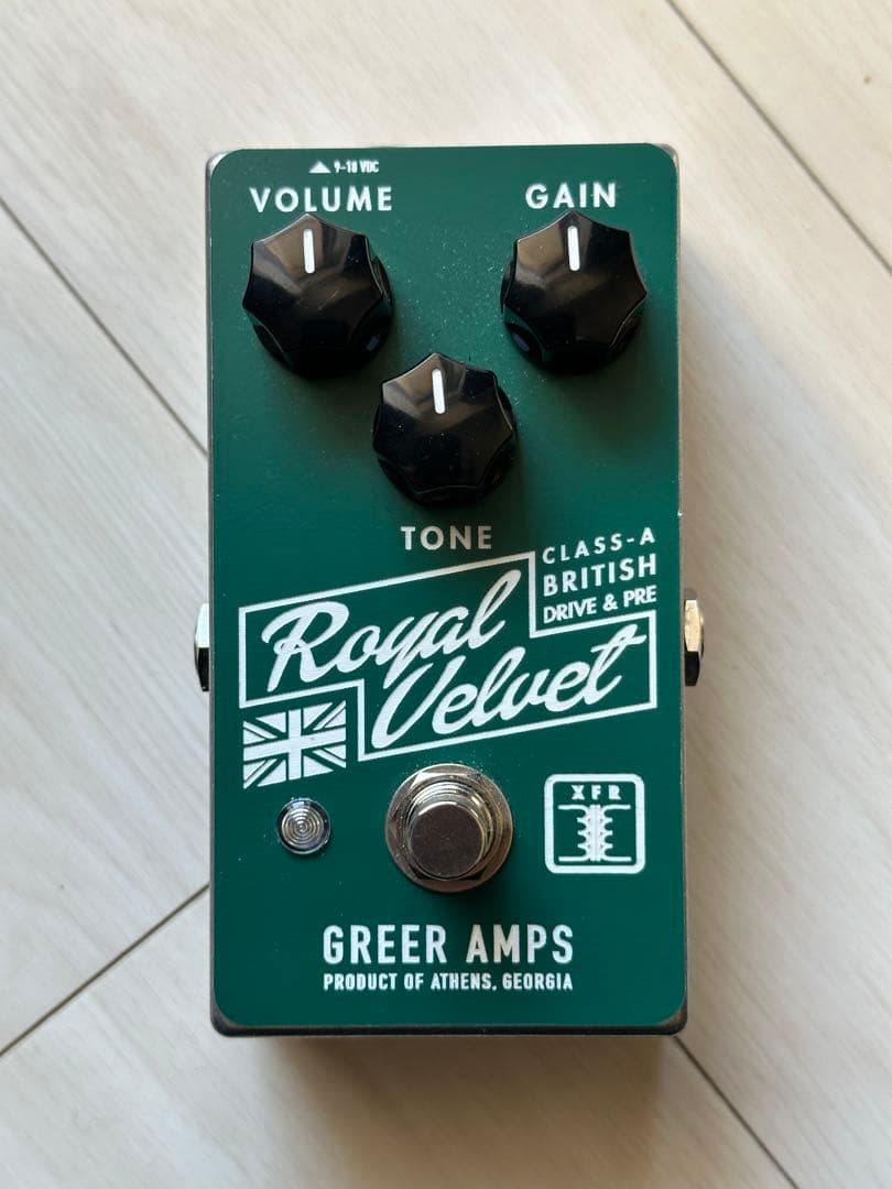Greer Amps  Velvet オーバドライブ