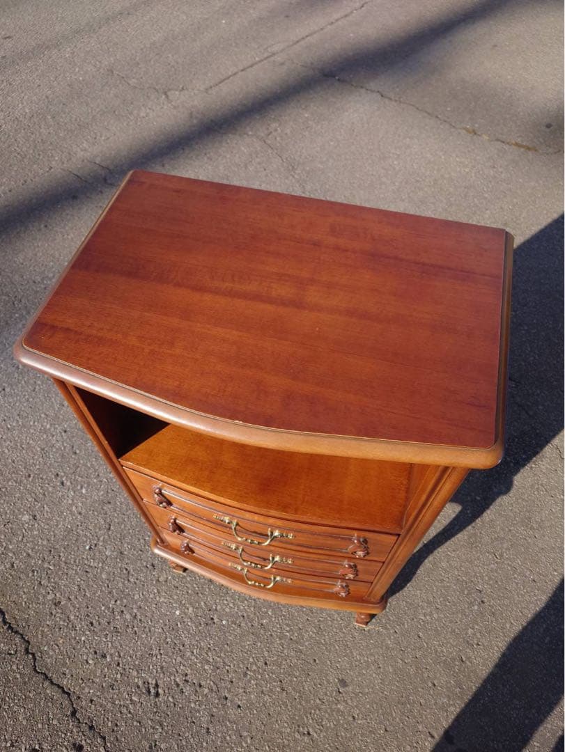 猫脚 彫刻 キャビネット チェスト コンソール