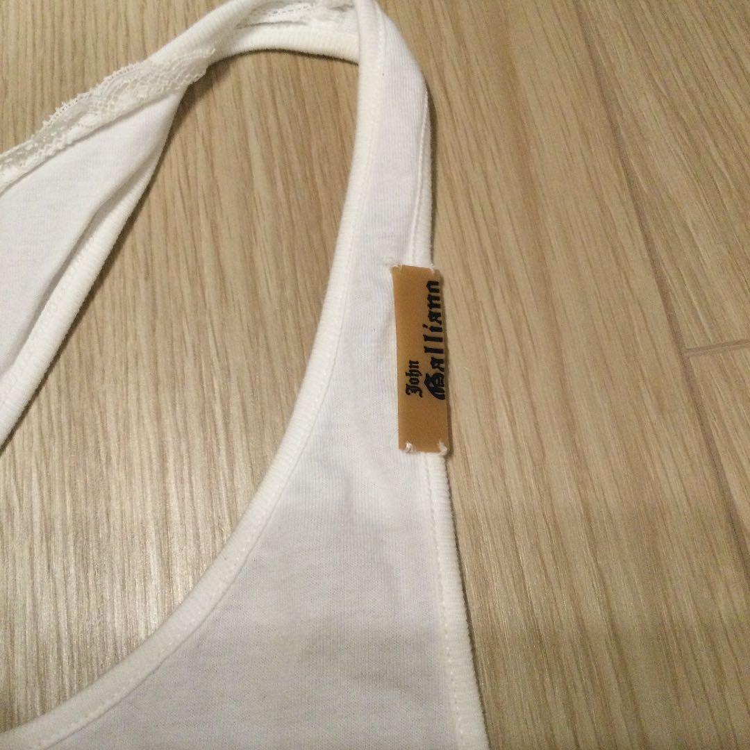 美品　ジョンガリアーノ　タンクトップ　パイレーツ　手形