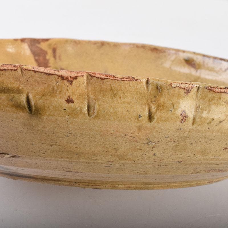 瀬戸焼　黄瀬戸　古瀬戸　鉢　時代箱　C　R7903C