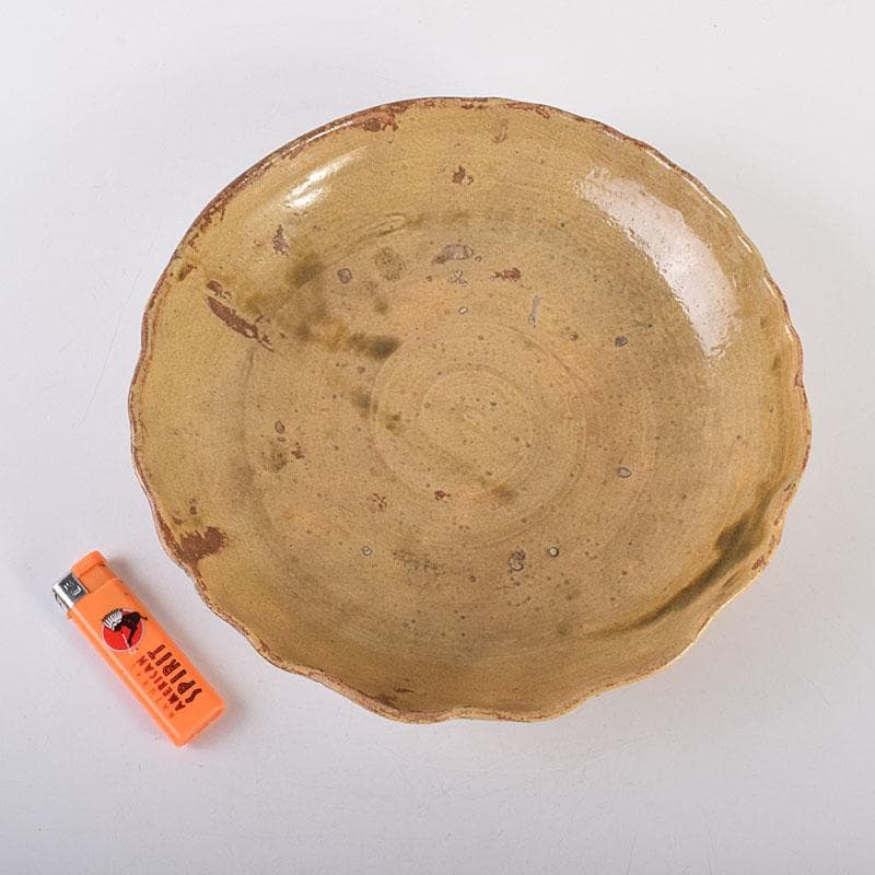 瀬戸焼　黄瀬戸　古瀬戸　鉢　時代箱　C　R7903C