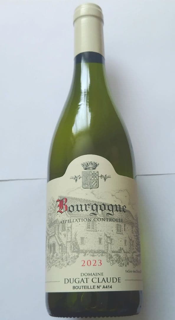 クロード デュガ Bourgogne /ブルゴーニュ ブラン 2023 希少限定