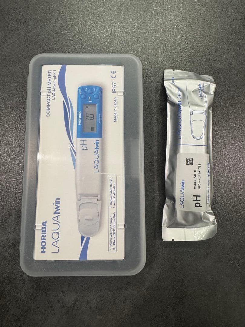 【新品未使用】HORIBA LAQUAtwin 水質測定器 pH-11B