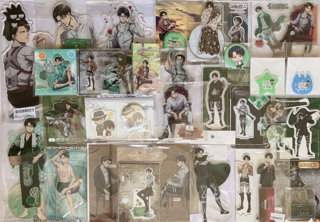 進撃の巨人 リヴァイ アクスタ まとめ売り