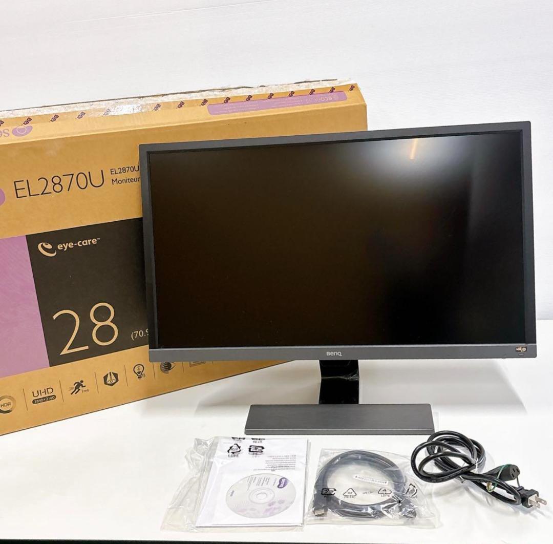 BenQ EL2870U ゲーミングモニター 27.9型4K HDR スピーカー