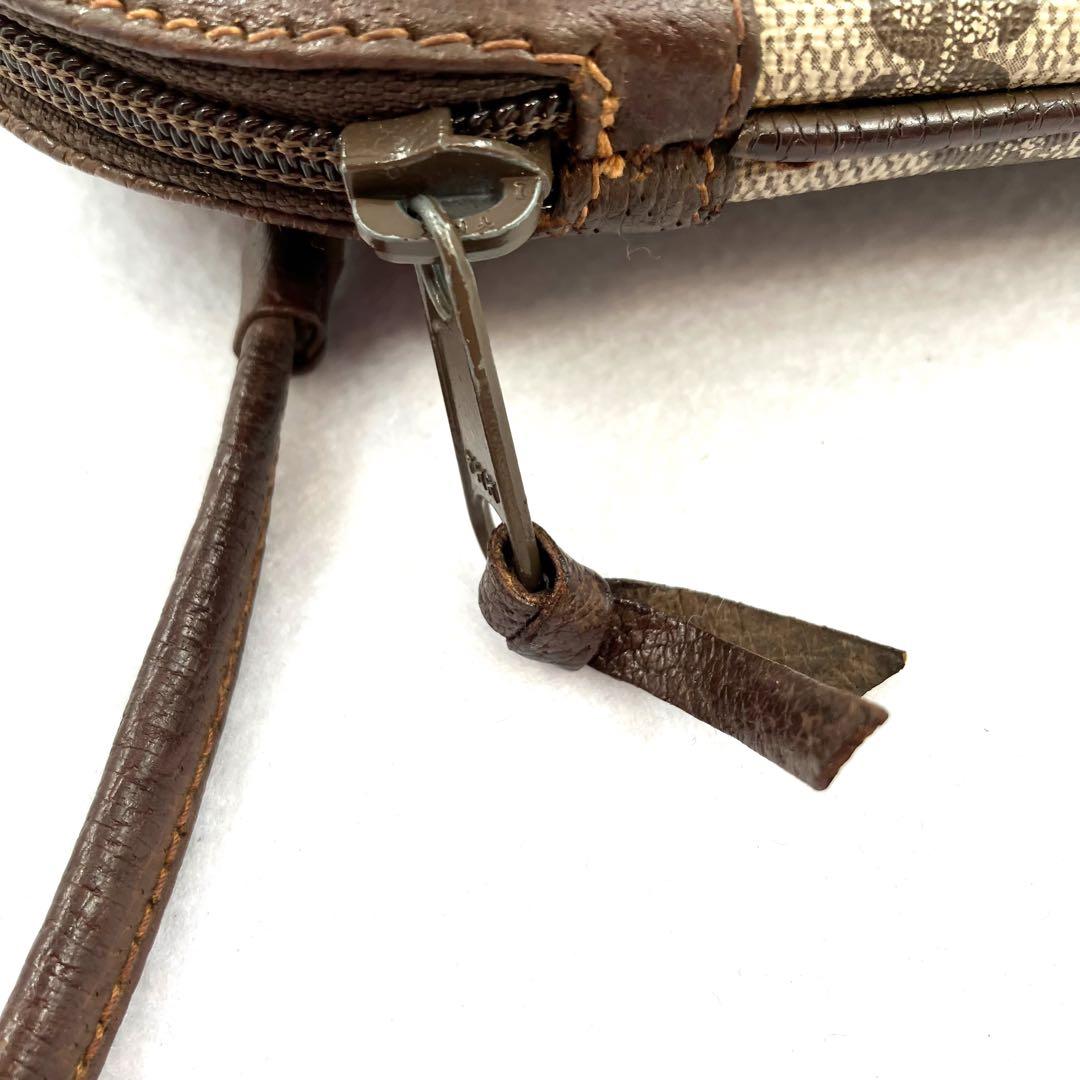 GUCCI グッチ ショルダーバッグ PVC レザー GG シェリーライン