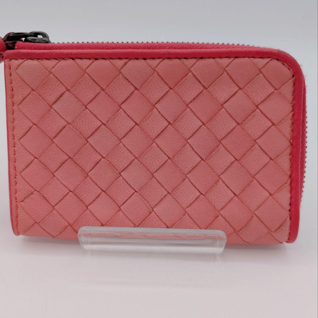 BOTTEGA VENETA ボッテガヴェネタ ピンク レザー革 ケース