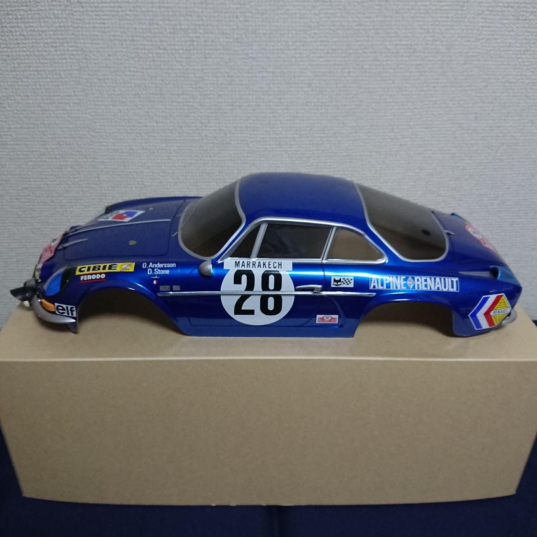 タミヤ 1/10 RC XM-01 PRO + アルピーヌA110 塗装済ボディ