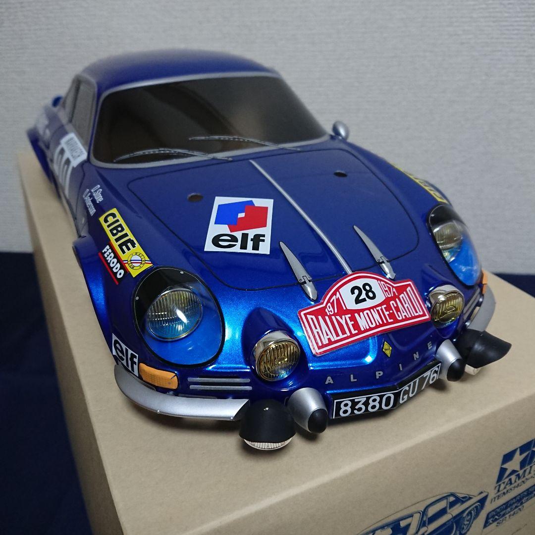 タミヤ 1/10 RC XM-01 PRO + アルピーヌA110 塗装済ボディ