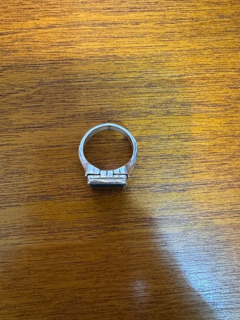 S*r様 ヴィンテージ　ブラッドストーン　シルバーリング