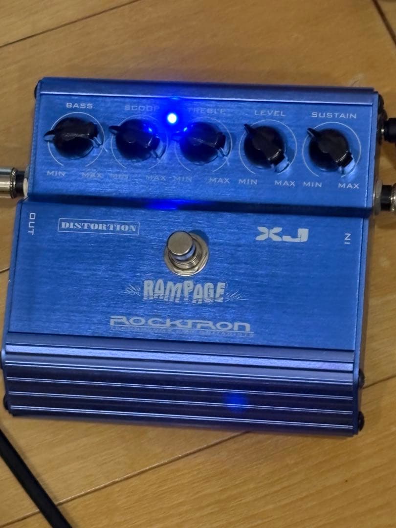 ナリタンROCKTRON RAMPAGE ディストーションペダル