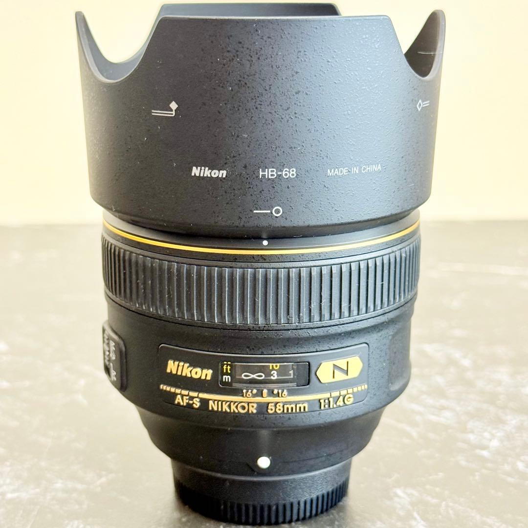 Nikon AF-S NIKKOR 58mm F1.4G 単焦点レンズ