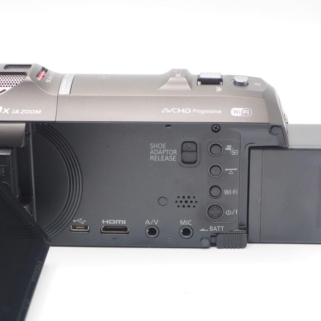 ビデオカメラ Panasonic HC-W850M 動作確認済み 別売りバッグ付