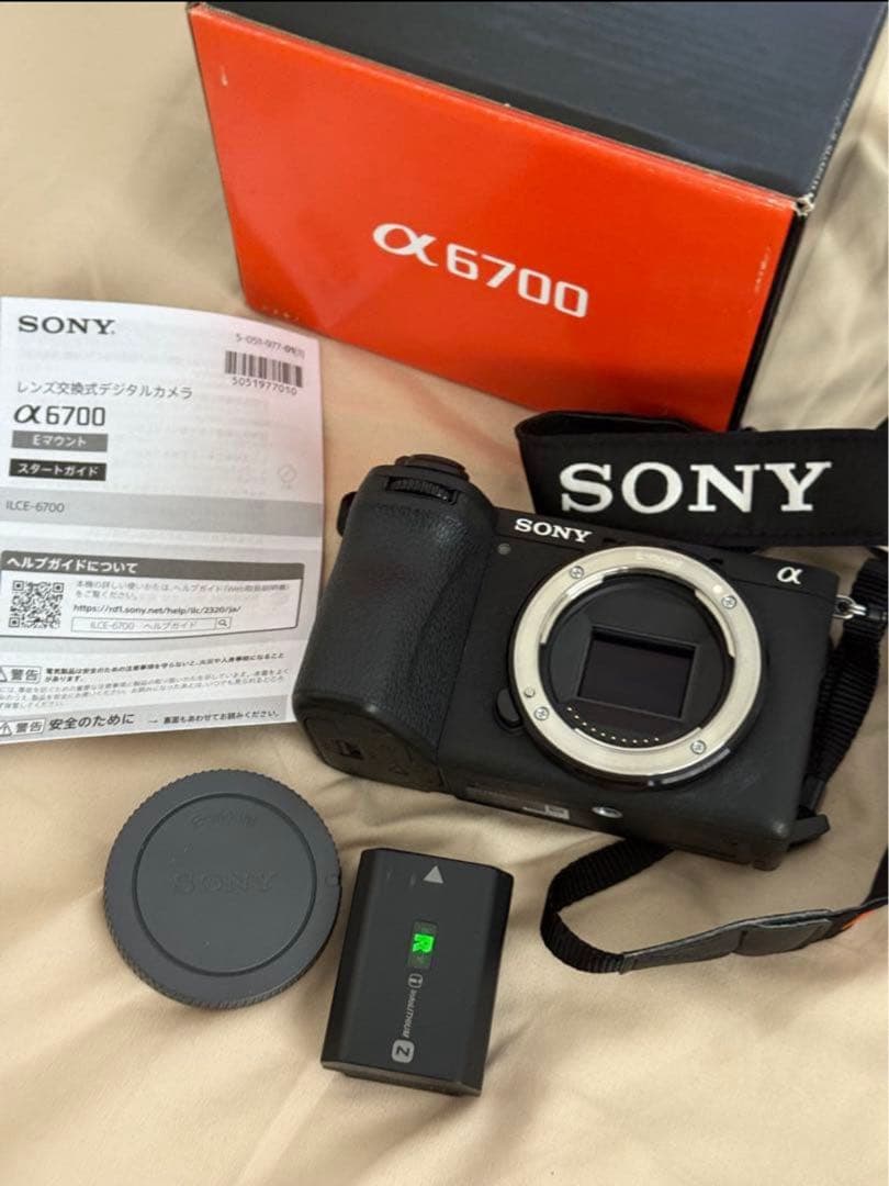 【美品】SONY α6700 ミラーレスカメラ 本体