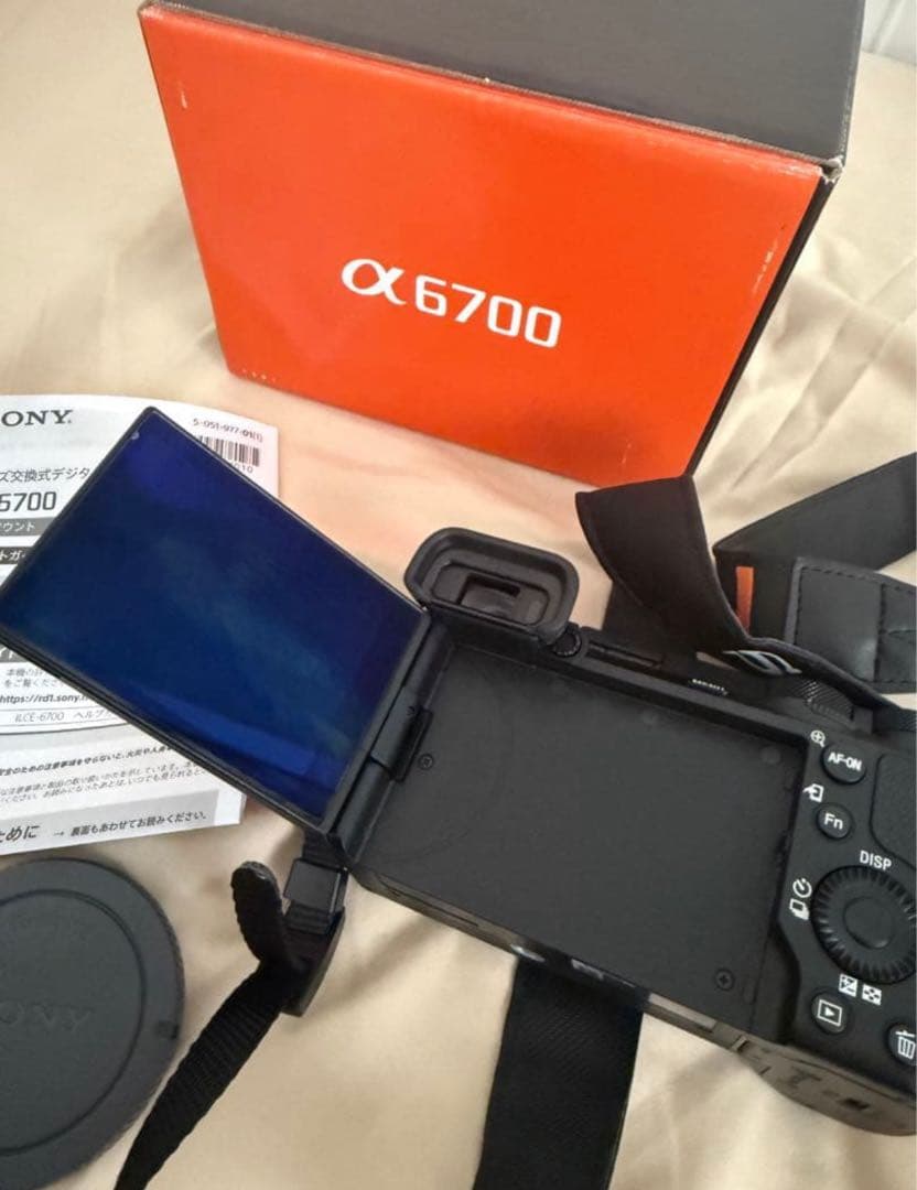 【美品】SONY α6700 ミラーレスカメラ 本体