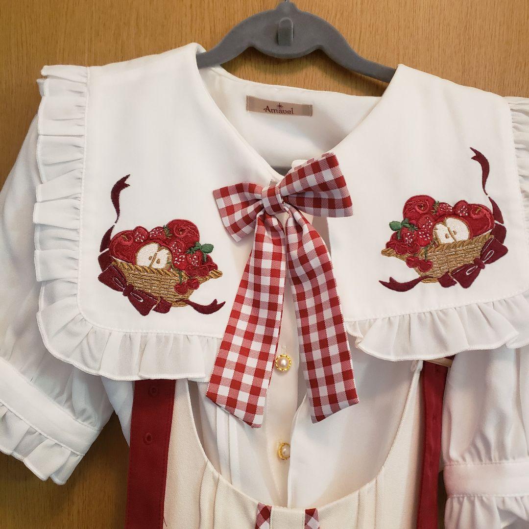 Fruits Panier ジャンパースカート、ブラウスセット