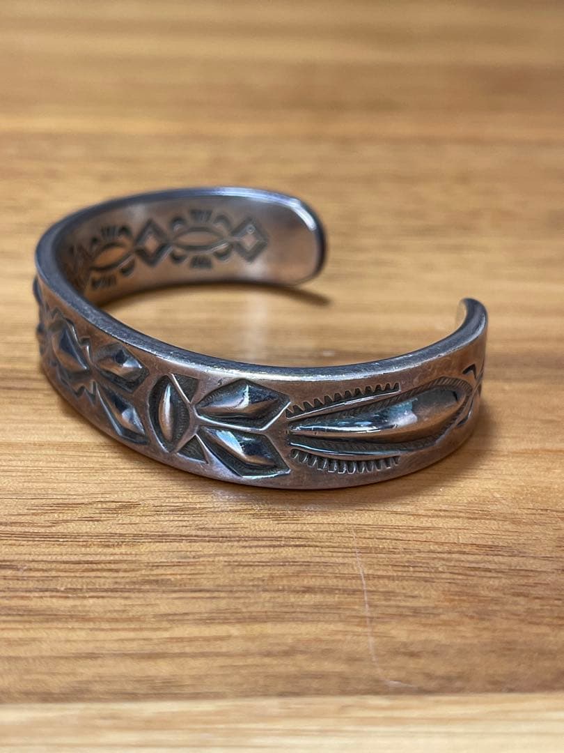 レイアダカイ シルバー バングル インディアンジュエリー Ray Adakai