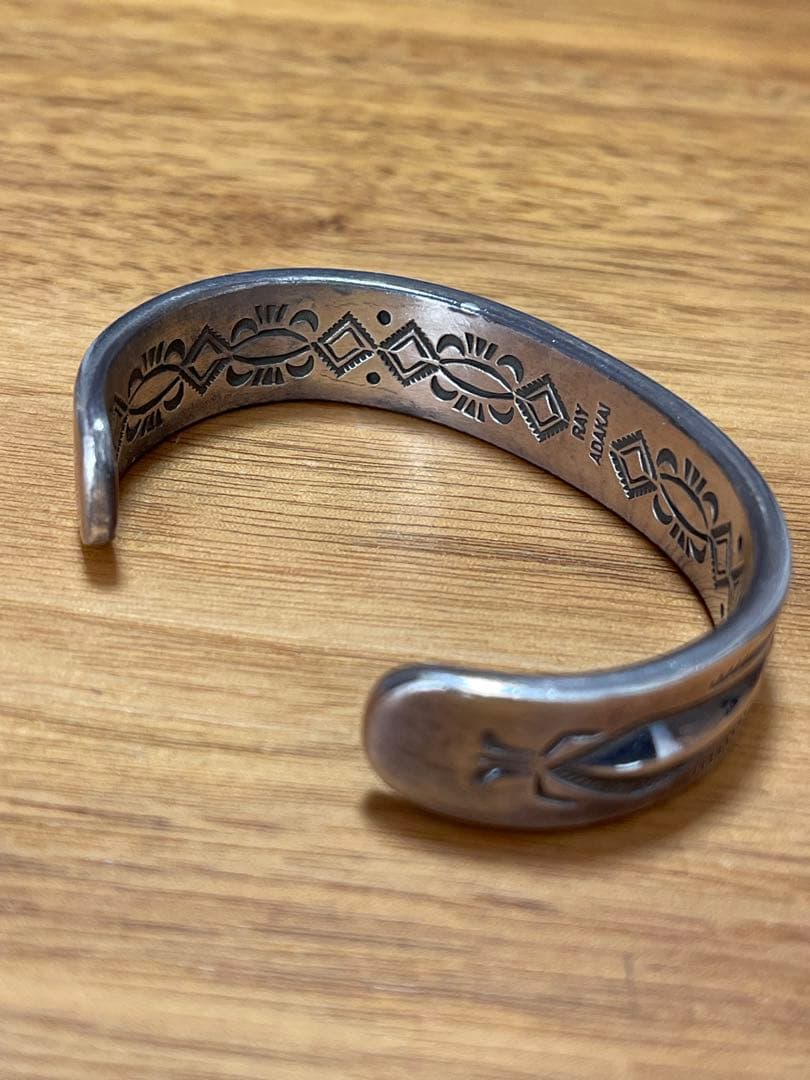 レイアダカイ シルバー バングル インディアンジュエリー Ray Adakai